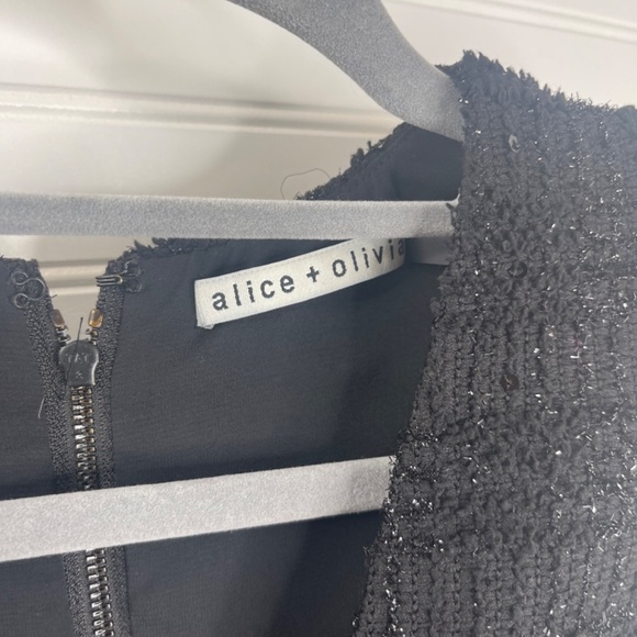 Alice + Olivia Black Size 6 Dress - Picture 5 of 15